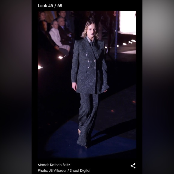 Alexander McQueen AW2001 Moire Blazer - Picture 7 of 7